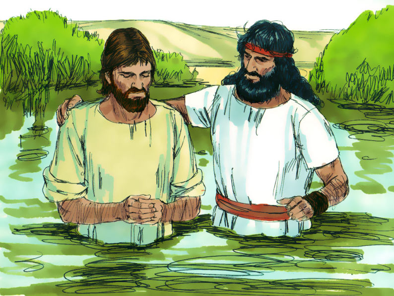 Jesus John baptist
