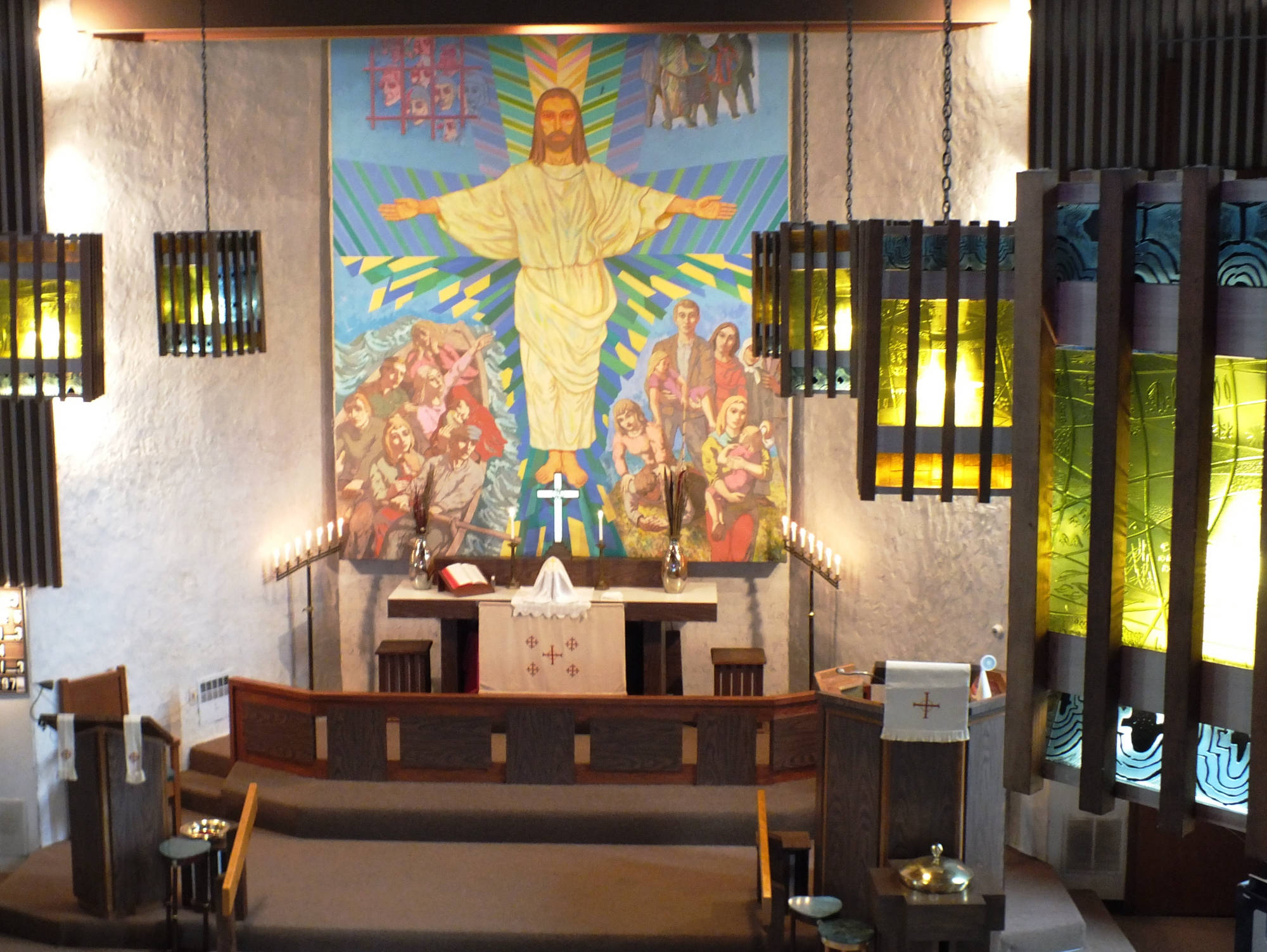 Lakewood church altar